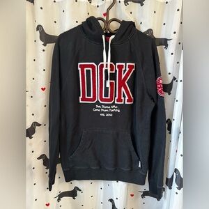 DGK Black and Red Sweatshirt Hoodie